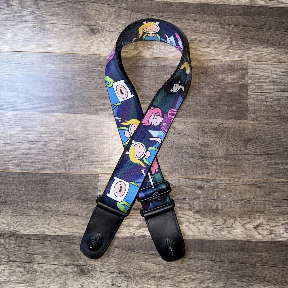 Adventure Time Guitar Strap Cartoon Network Finn Jake Marceline Adjustable